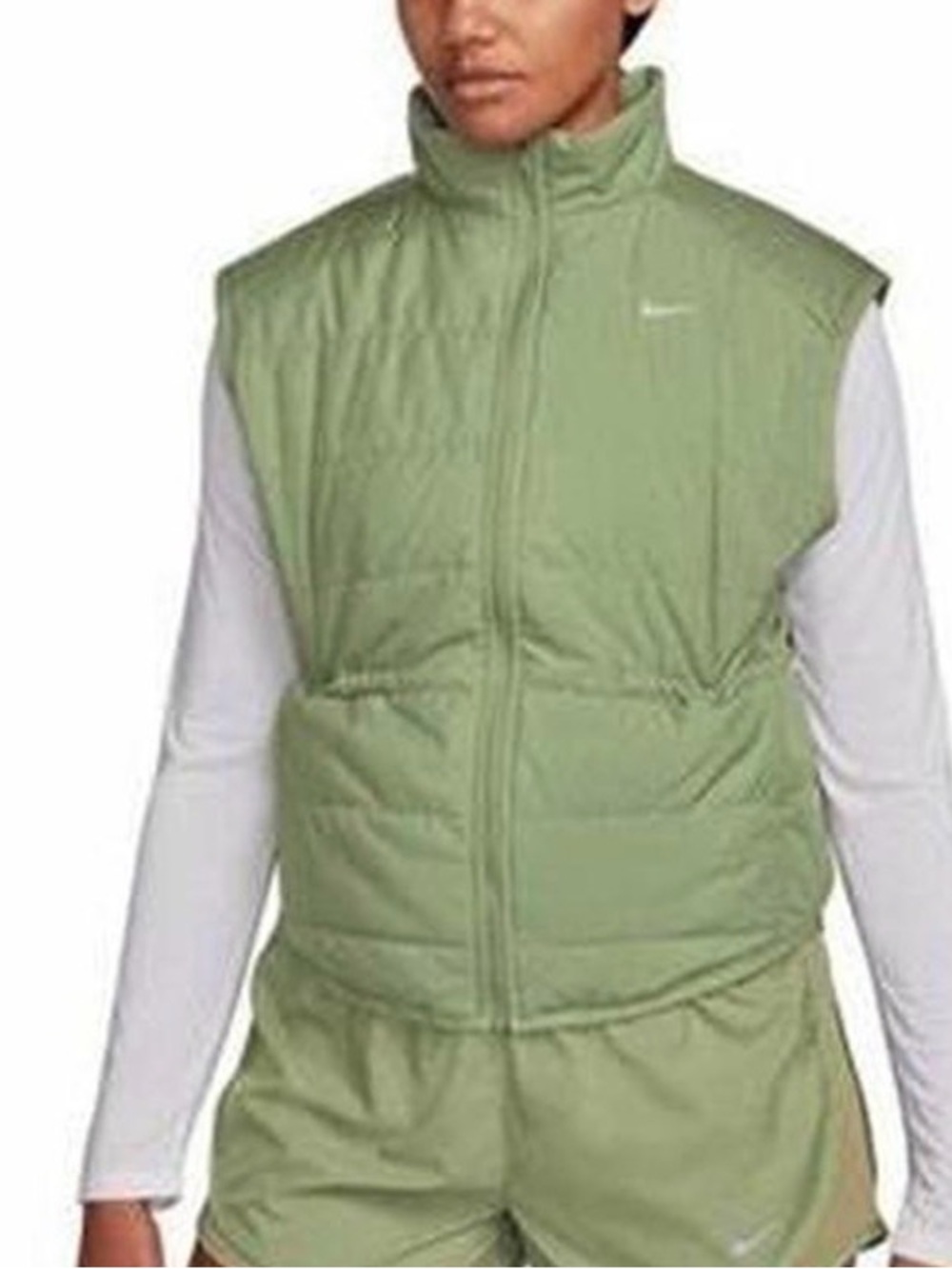 Nike Quilted Insulated Green Gilet NWT